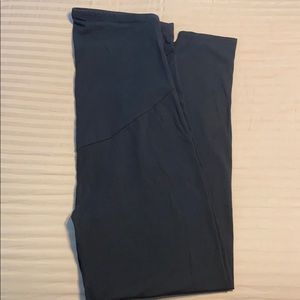 A-Glow XL Maternity Black Leggings BNWT